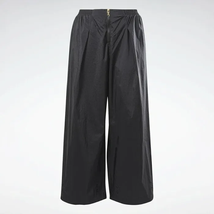 Plus Size 1X4X Womens Reebok Studio Shiny Woven Pants Plus Size Black