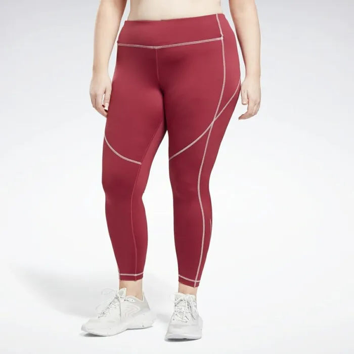Plus Size 1X4X Womens Reebok Workout Ready Big Logo Leggings Plus Size Punch Berry Plus Size 1X4X Womens Reebok Workout Ready Big Logo Leggings Plus Size Punch Berry