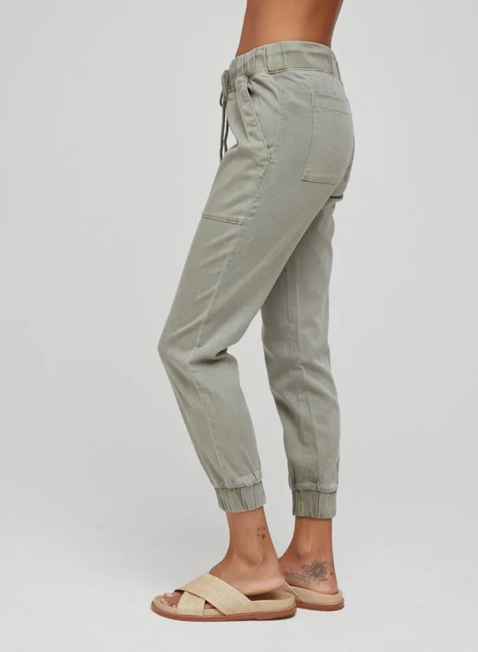 Pocket Jogger 8211 Soft Army Women Bella Dahl Pants Pocket Jogger 8211 Soft Army Women Bella Dahl Pants