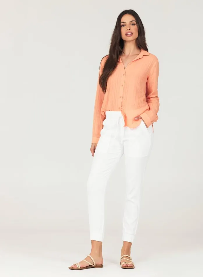 Pocket Jogger 8211 White Women Bella Dahl Joggers