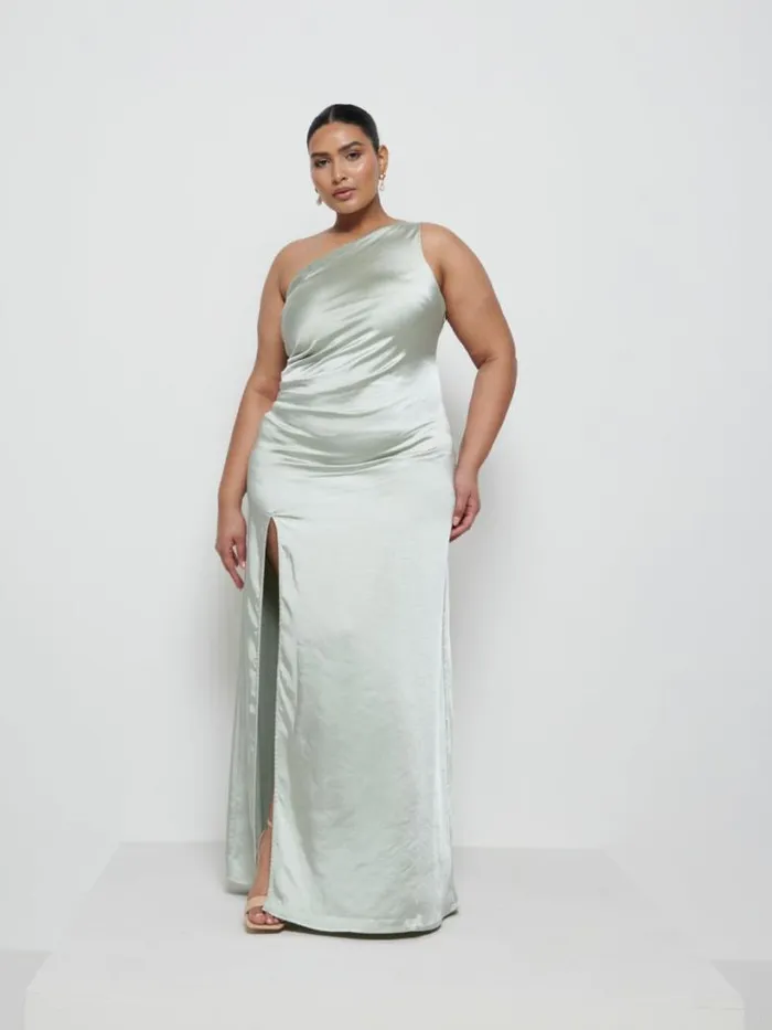 Pretty Lavish Bridesmaid Dresses Women Amelia Ruched Maxi Bridesmaid Dress Curve Sage Pretty Lavish Bridesmaid Dresses Women Amelia Ruched Maxi Bridesmaid Dress Curve Sage