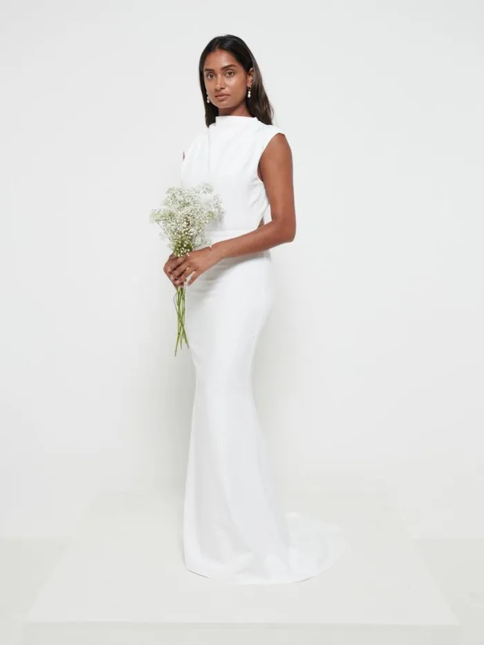Pretty Lavish Bridesmaid Dresses Women Farrah Maxi Dress Ivory