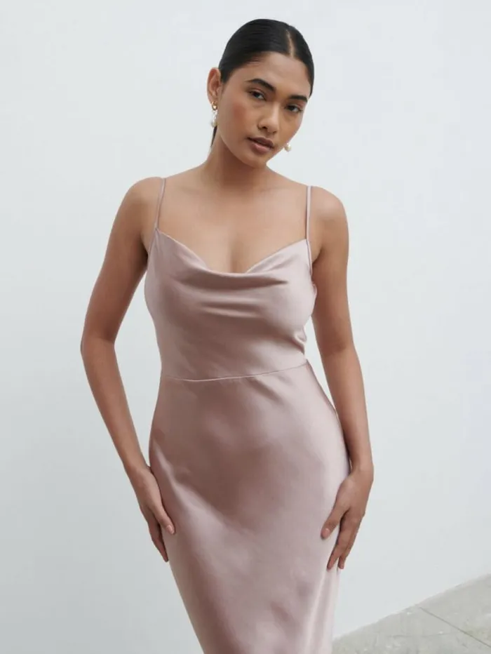Pretty Lavish Bridesmaid Dresses Women Keisha Maxi Bridesmaid Dress Amethyst