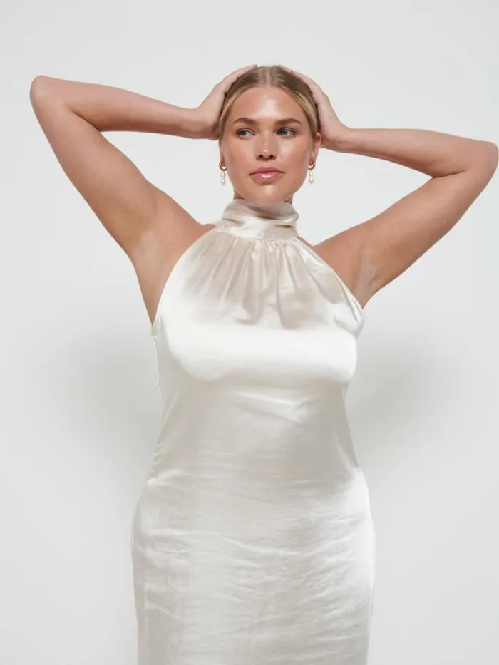 Pretty Lavish Bridesmaid Dresses Women Odelle Maxi Bridesmaid Dress Champagne