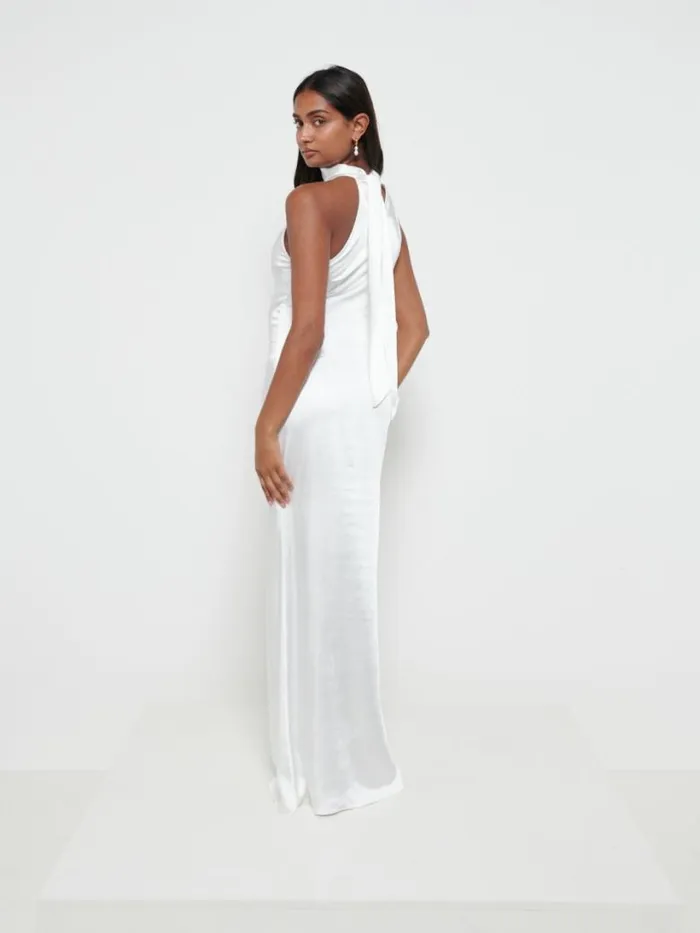 Pretty Lavish Bridesmaid Dresses Women Odelle Maxi Bridesmaid Dress Ivory