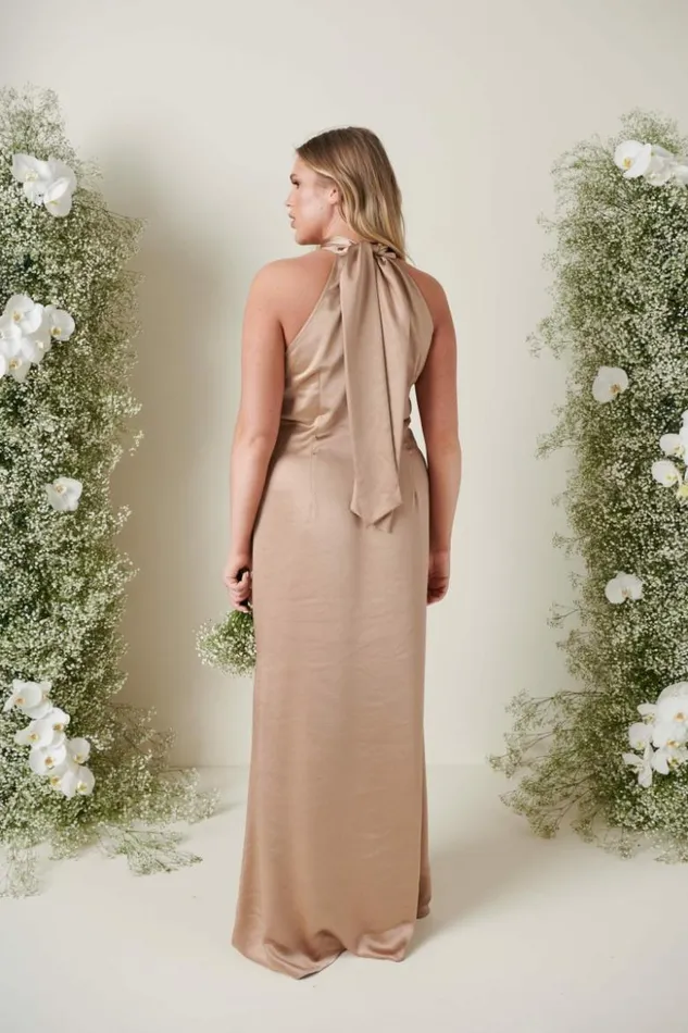 Pretty Lavish Bridesmaid Dresses Women Odelle Maxi Bridesmaid Dress Mocha Pretty Lavish Bridesmaid Dresses Women Odelle Maxi Bridesmaid Dress Mocha