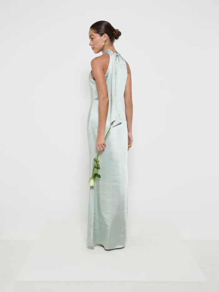 Pretty Lavish Bridesmaid Dresses Women Odelle Maxi Bridesmaid Dress Sage