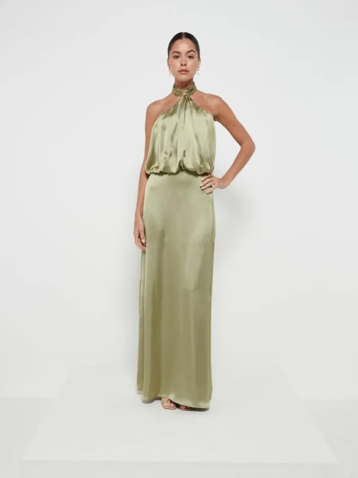 Pretty Lavish Bridesmaid Dresses Women Sammie Recycled Maxi Bridesmaid Dress Olive Pretty Lavish Bridesmaid Dresses Women Sammie Recycled Maxi Bridesmaid Dress Olive