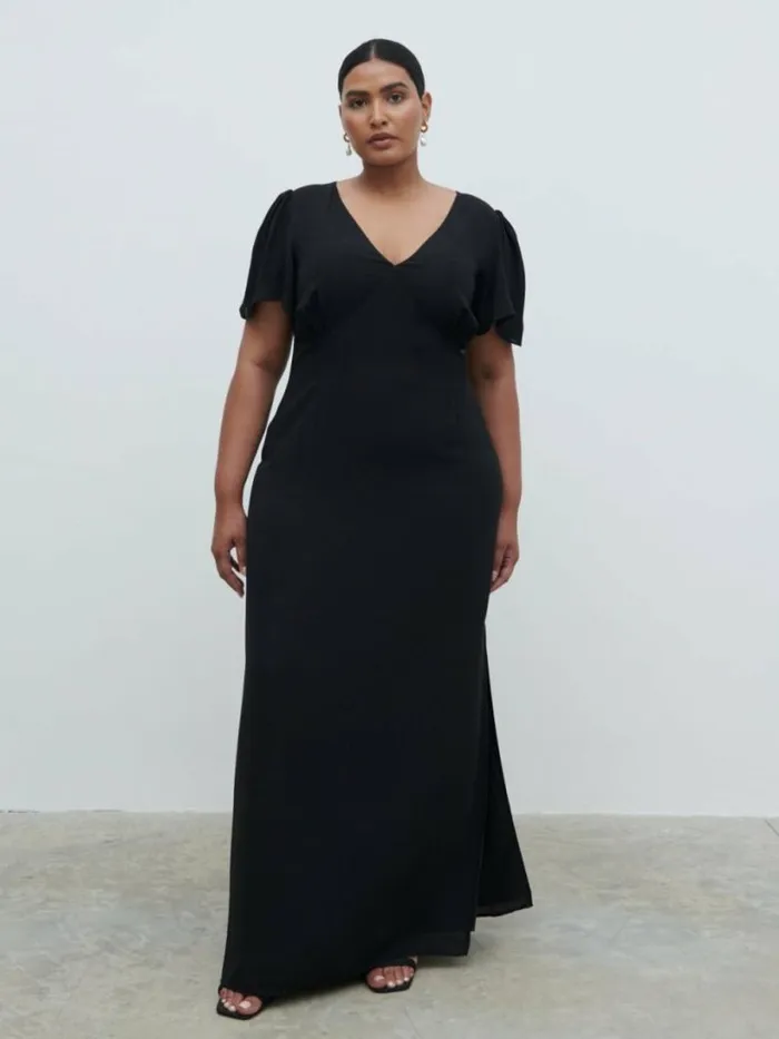 Pretty Lavish Chiffon Bridesmaid Dresses Women Edie Chiffon Maxi Bridesmaid Dress Curve Black Pretty Lavish Chiffon Bridesmaid Dresses Women Edie Chiffon Maxi Bridesmaid Dress Curve Black