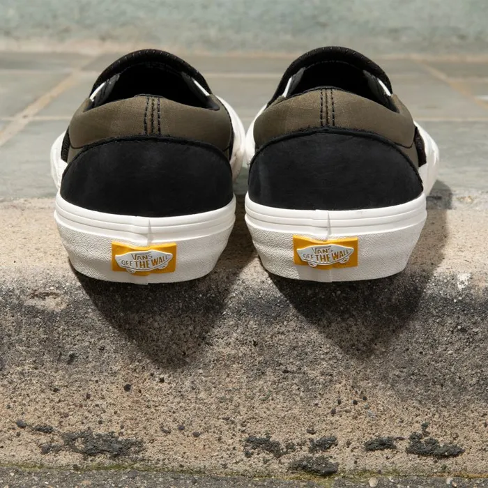 Pro Skate Men Vans Surplus SlipOn Pro Blackmilitary Pro Skate Men Vans Surplus SlipOn Pro Blackmilitary