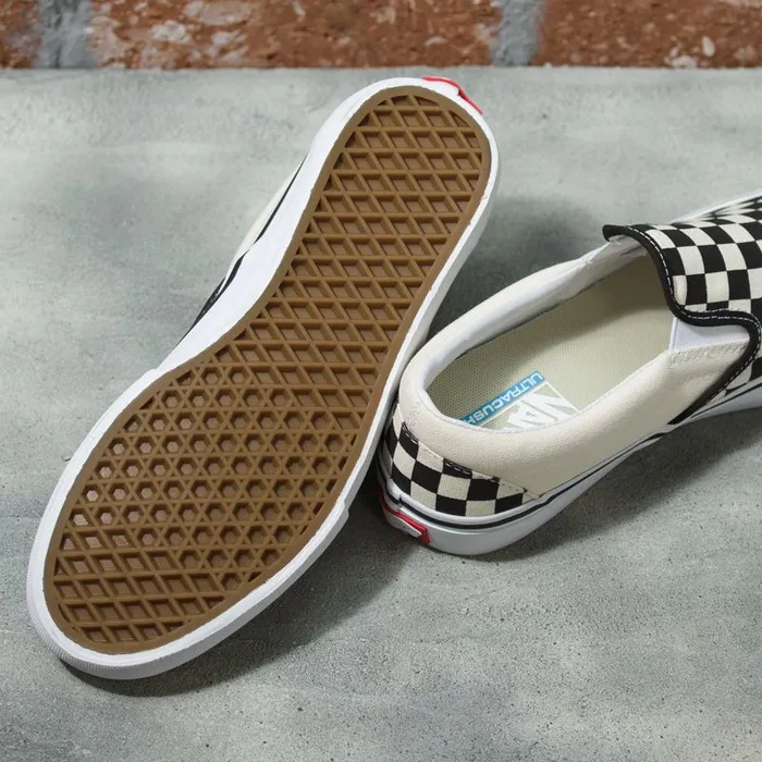 Pro Skate MenWomen Vans Checkerboard SlipOn Pro Blackoff White Pro Skate MenWomen Vans Checkerboard SlipOn Pro Blackoff White