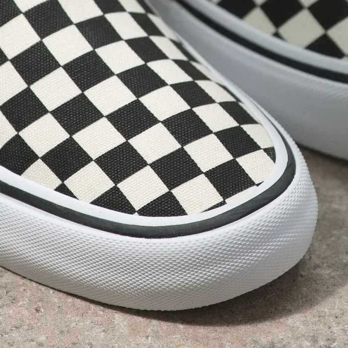 Pro Skate MenWomen Vans Checkerboard SlipOn Pro Blackoff White Pro Skate MenWomen Vans Checkerboard SlipOn Pro Blackoff White