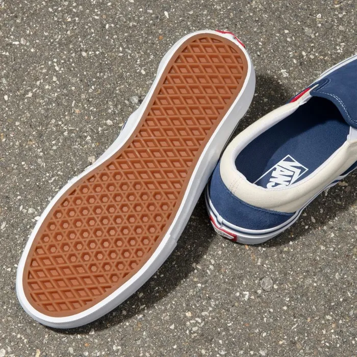 Pro Skate MenWomen Vans SlipOn Pro Sty Navyclassic White Pro Skate MenWomen Vans SlipOn Pro Sty Navyclassic White