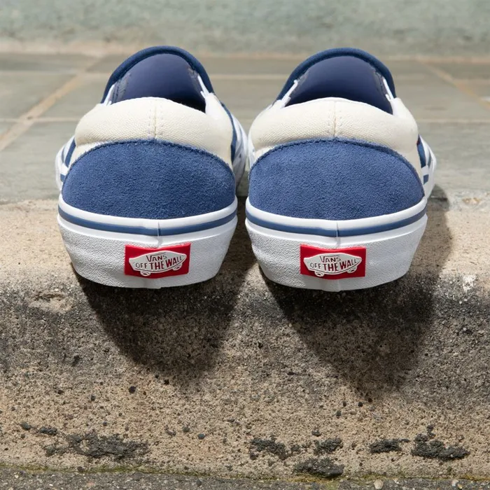 Pro Skate MenWomen Vans SlipOn Pro Sty Navyclassic White Pro Skate MenWomen Vans SlipOn Pro Sty Navyclassic White