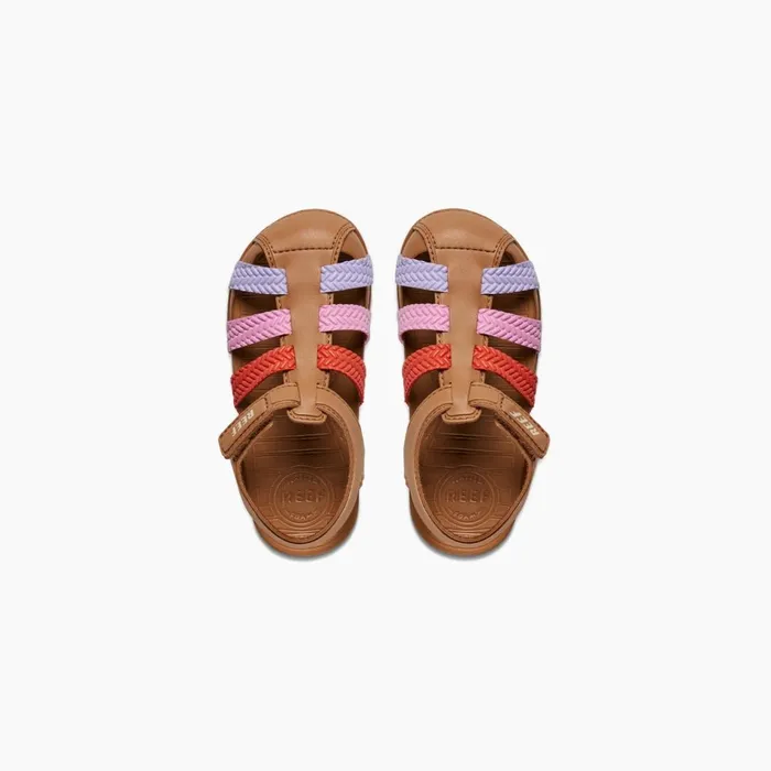 Reef Littles 24 Years Little Water Beachy Multi Tan