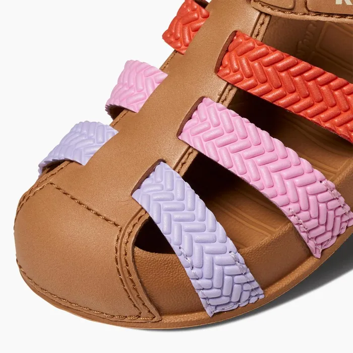 Reef Littles 24 Years Little Water Beachy Multi Tan