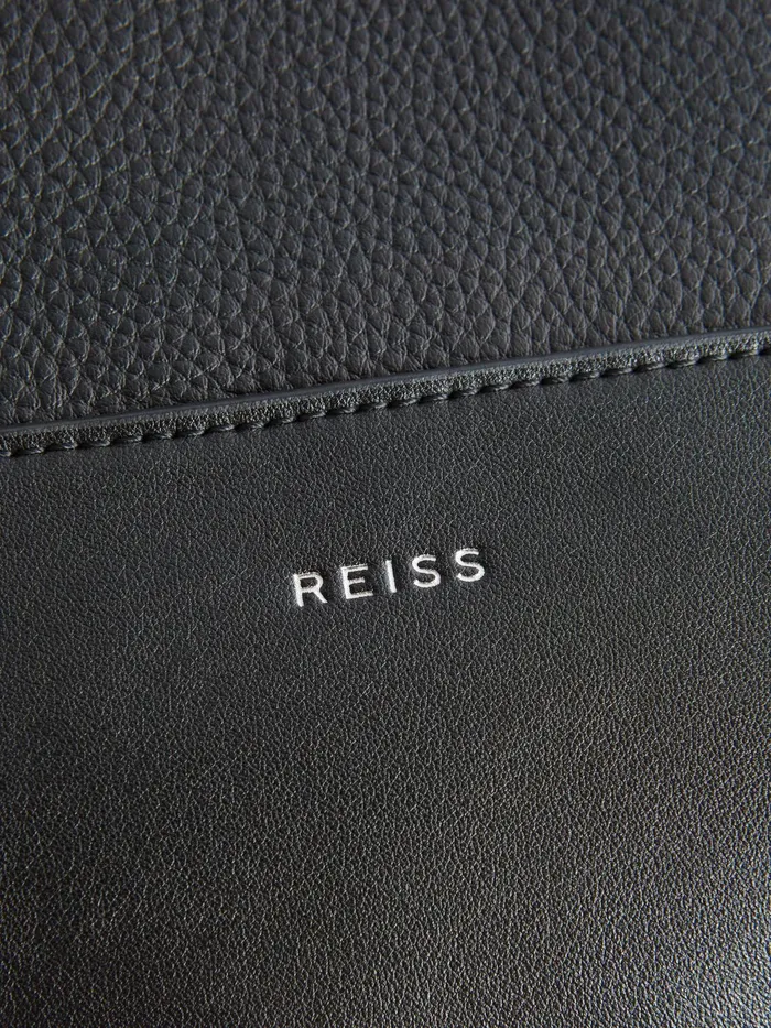 Reiss Bags and Wallets Carter Leather Holdall Black 8211 Men