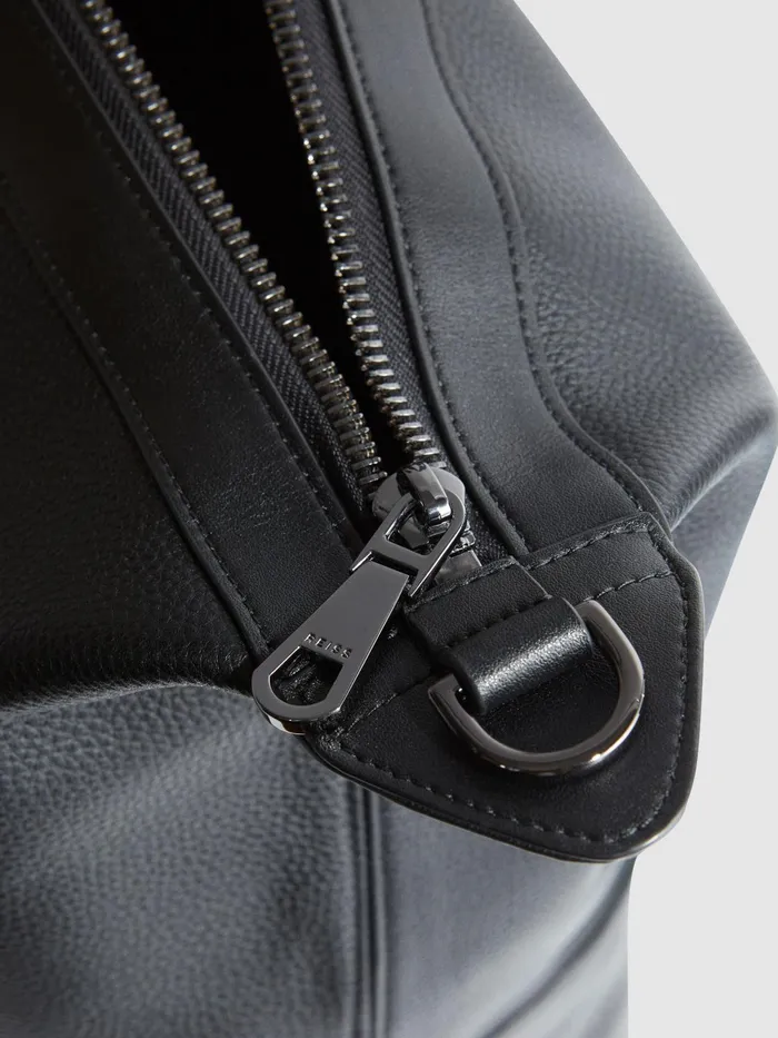 Reiss Bags and Wallets Carter Leather Holdall Black 8211 Men