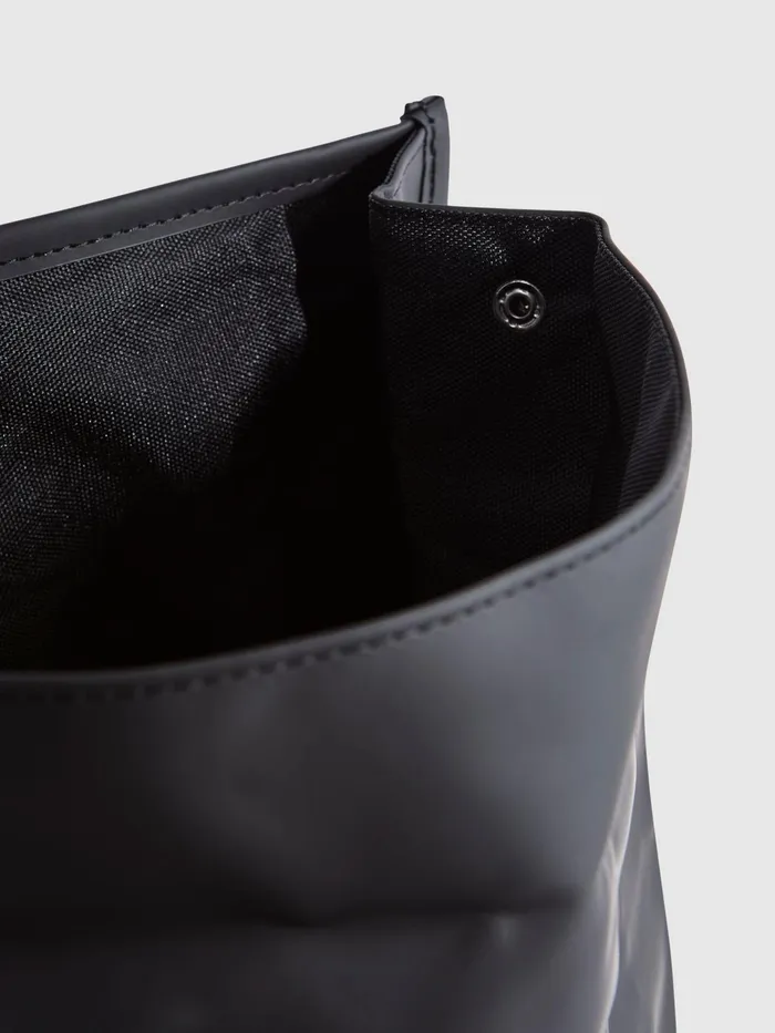 Reiss Bags and Wallets Rains Rains Roll Top Rucksack Black 8211 Men