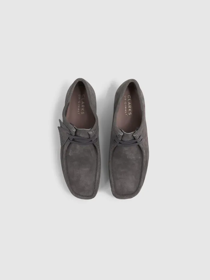 Reiss Boots Clarks Originals Suede Wallabee Shoes Grey 8211 Men