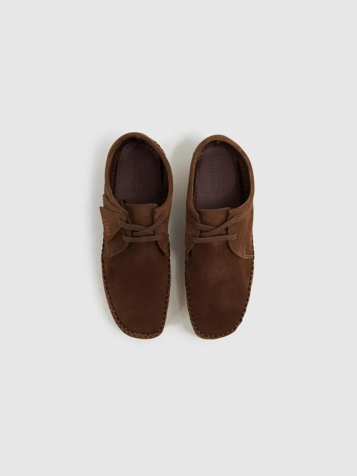 Reiss Casual Shoes Clarks Originals Suede Moccasin Shoes Brown 8211 Men