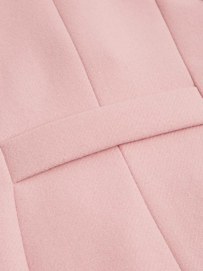 Reiss Coats and Jackets Kia Wool Blend Coat Pink 8211 Children