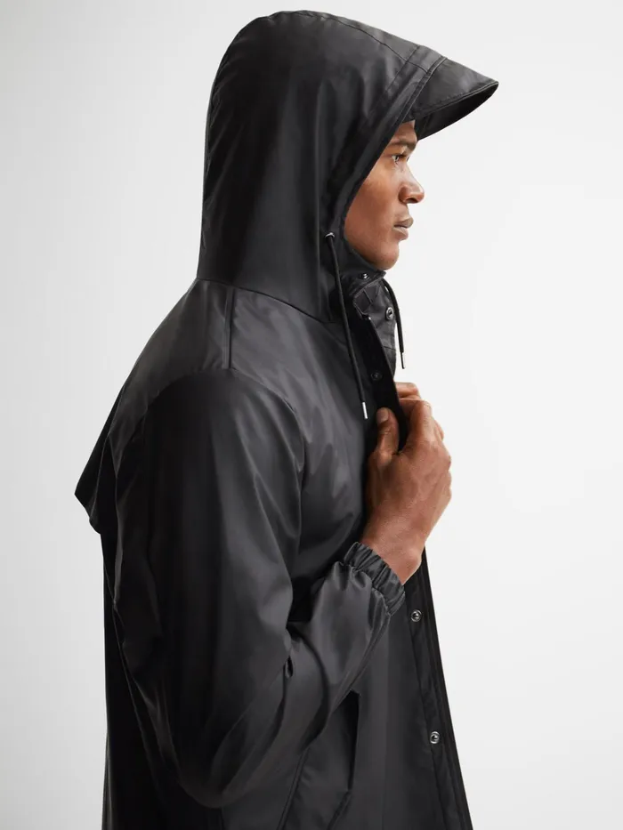 Reiss Coats and Jackets Rains Fishtail Parka Black 8211 Women