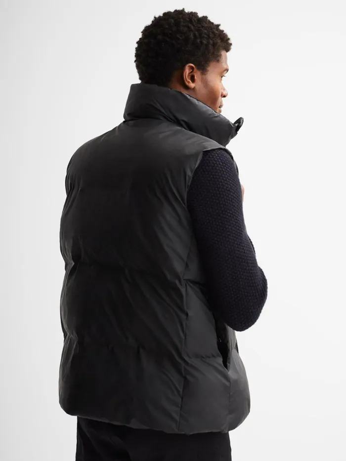 Reiss Coats and Jackets Rains Rains Boxy Puffer Vest Black 8211 Men