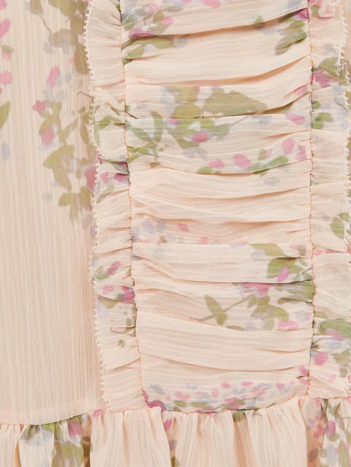 Reiss Dresses and Jumpsuits Amber Chiffon Print Dress Pink 8211 Children