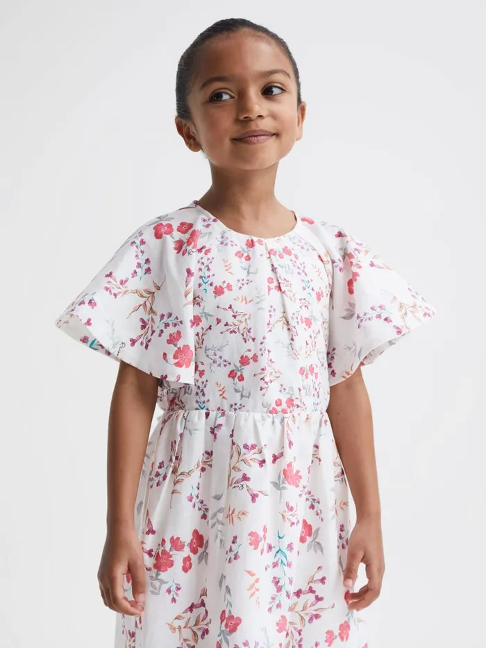 Reiss Dresses and Jumpsuits Jeanie Midi Dress Multi 8211 Children