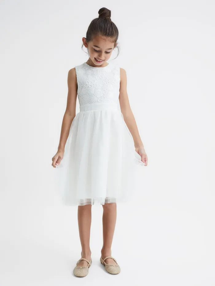 Reiss Dresses and Jumpsuits Kit Lace Tulle Occasion Dress Ivory 8211 Children Reiss Dresses and Jumpsuits Kit Lace Tulle Occasion Dress Ivory 8211 Children
