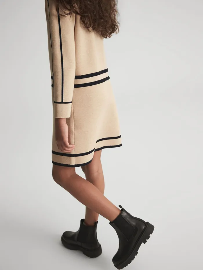Reiss Dresses and Jumpsuits Layla Knitted Mini Dress Camel 8211 Children