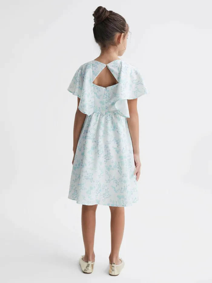 Reiss Dresses and Jumpsuits Maisie Satin Midi Dress Multi 8211 Children