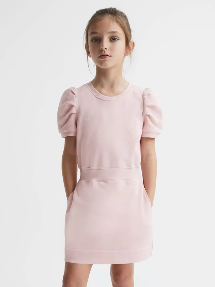Reiss Dresses and Jumpsuits Mimi Pleated Sleeve Dress Pink 8211 Children