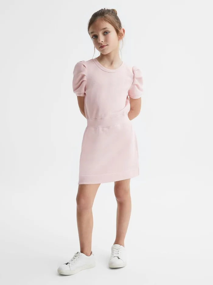 Reiss Dresses and Jumpsuits Mimi Pleated Sleeve Dress Pink 8211 Children