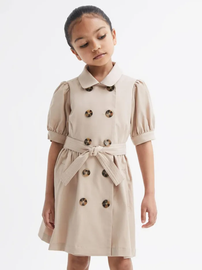 Reiss Dresses and Jumpsuits Naomi Puff Sleeve Belted Dress Camel 8211 Children Reiss Dresses and Jumpsuits Naomi Puff Sleeve Belted Dress Camel 8211 Children