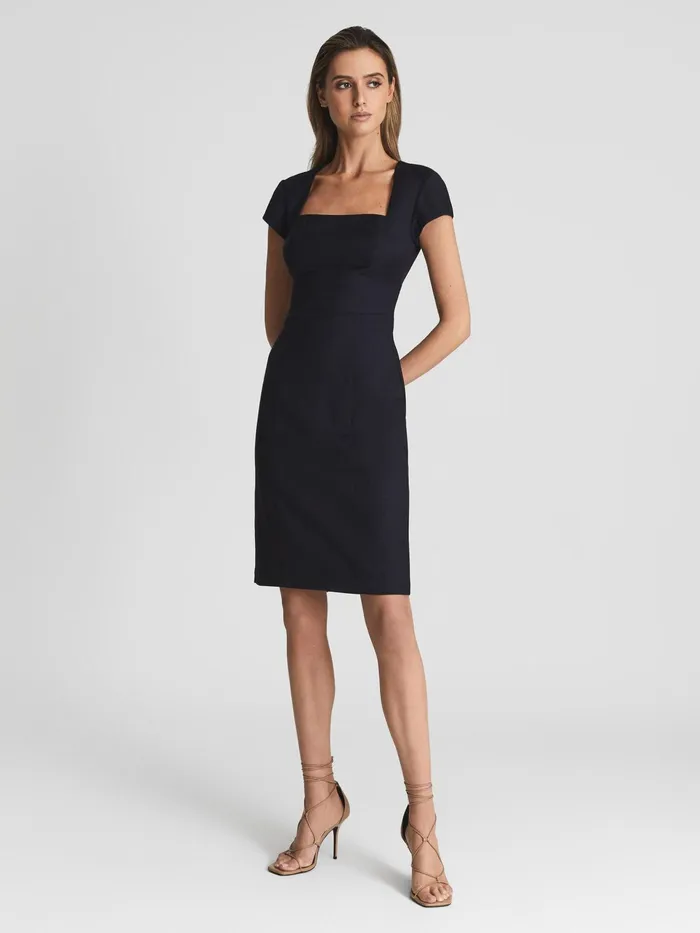 Reiss Dresses Haisley Tailored Dress Navy 8211 Women