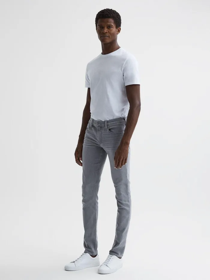 Reiss Jeans Croft Paige High Stretch Super Skinny Jeans Patterson 8211 Men