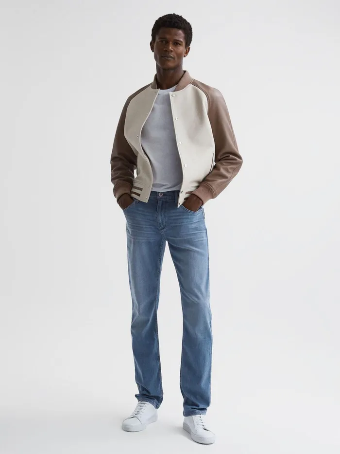 Reiss Jeans Federal Paige Regular Fit Straight Leg Jeans Holtz 8211 Men