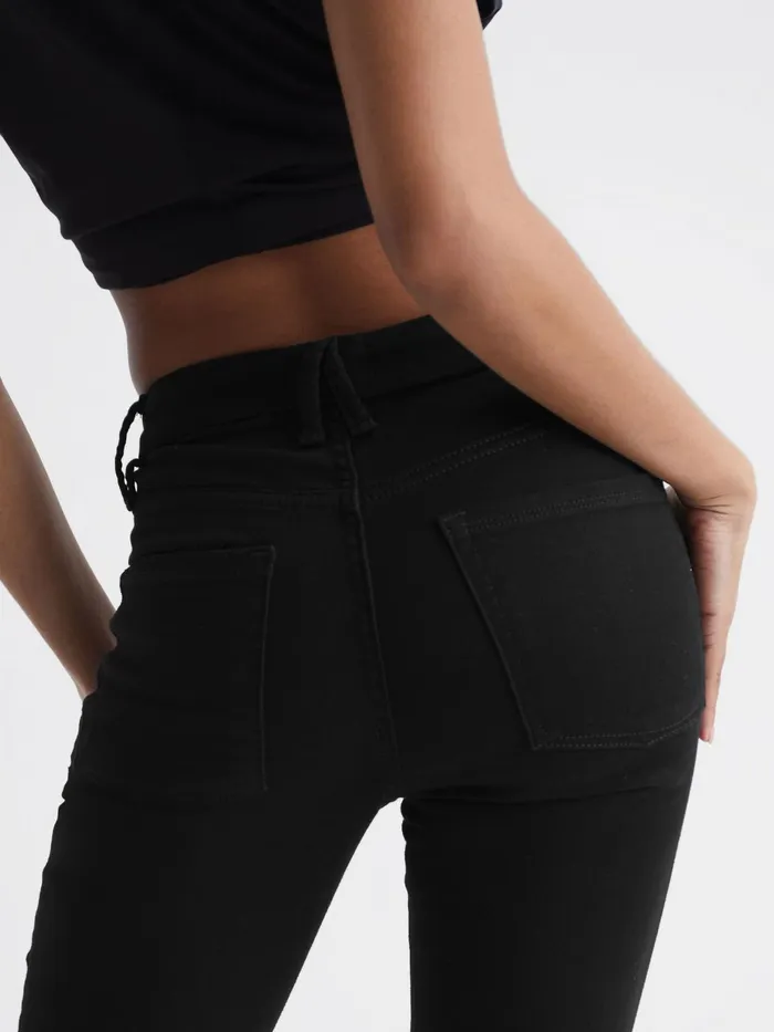 Reiss Jeans Good American Flared Jeans Black 8211 Women