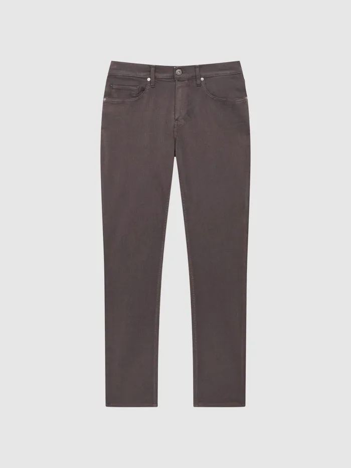 Reiss Jeans Lennox Paige Slim Fit High Stretch Jeans Twilight Truffle 8211 Men