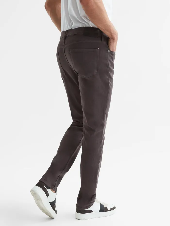 Reiss Jeans Lennox Paige Slim Fit High Stretch Jeans Twilight Truffle 8211 Men