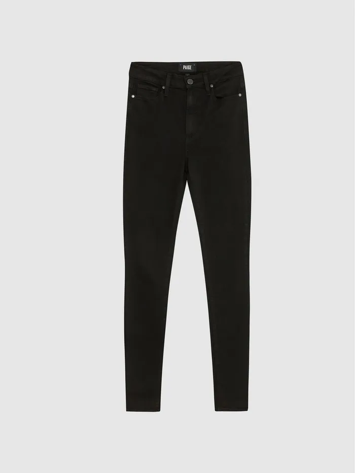 Reiss Jeans Margot Paige High Rise Stretch Skinny Jeans Black 8211 Women