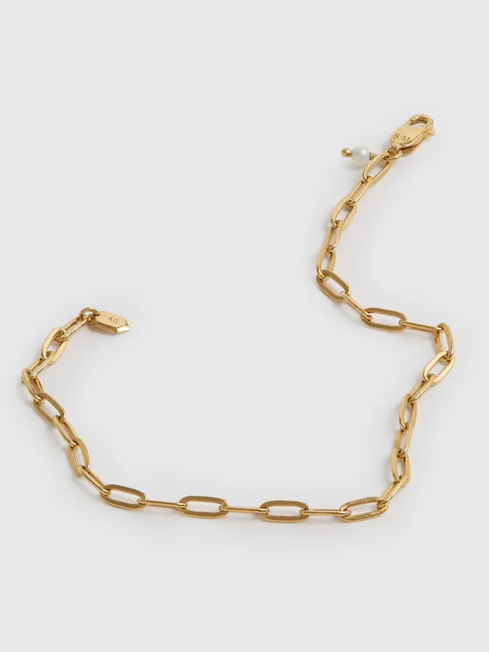 Reiss Jewellery Gemma Maria Black Bracelet Gold 8211 Women