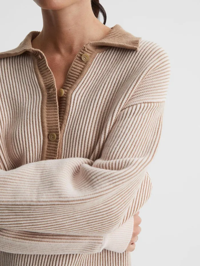 Reiss Knitwear The Upside The Upside Knitted Sweater Natural 8211 Women