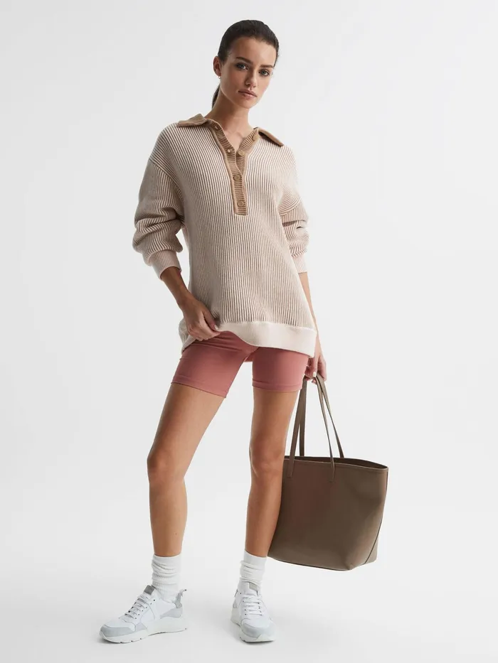 Reiss Knitwear The Upside The Upside Knitted Sweater Natural 8211 Women