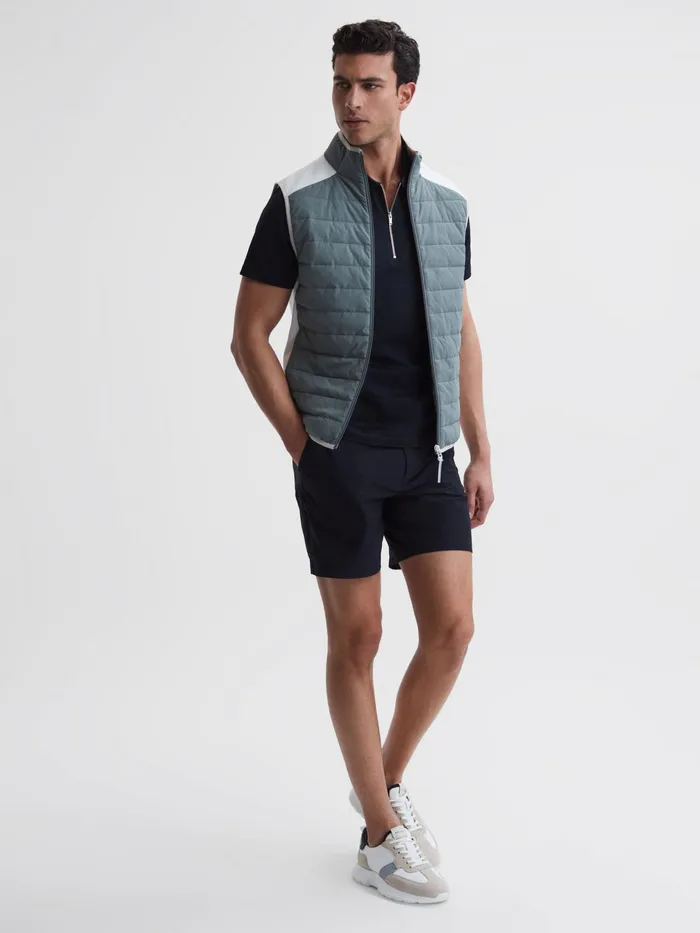 Reiss Polo Shirts Belfry Mercerised Egyptian Cotton Polo Shirt Navy 8211 Men