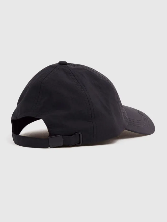 Reiss Scarves Hats and Gloves Fento Ripstop Baseball Cap Black 8211 Men
