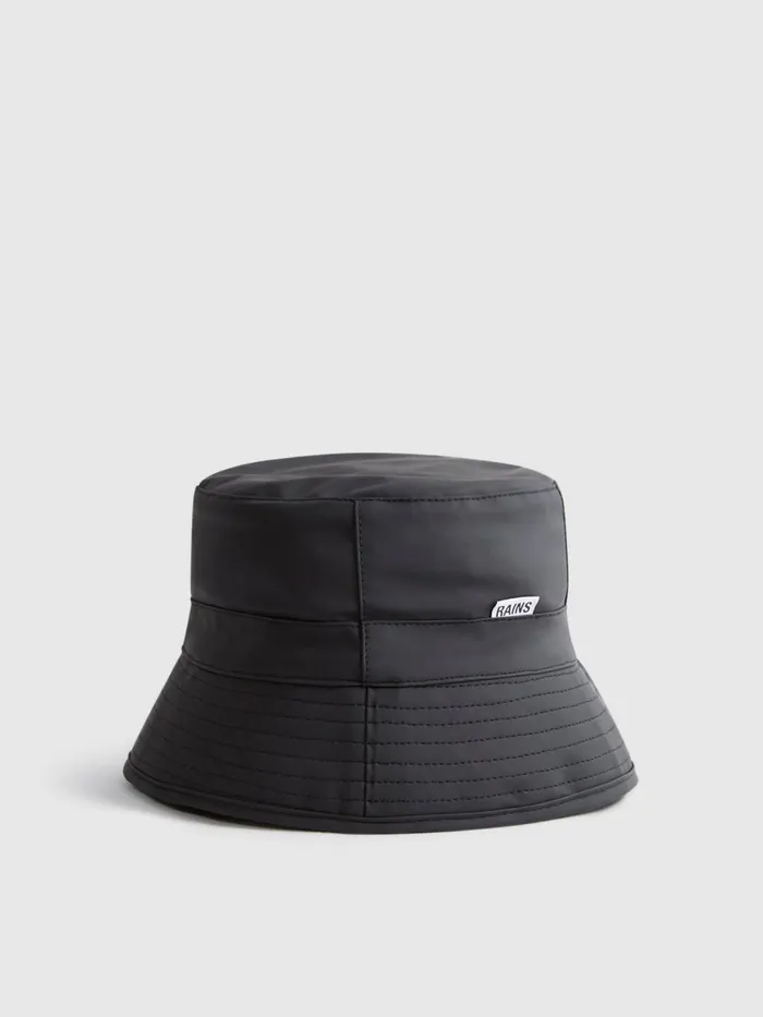 Reiss Scarves Hats and Gloves Rains Bucket Hat Black 8211 Men