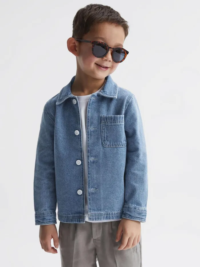 Reiss Shirts Colorado Denim Jacket Light Blue 8211 Children